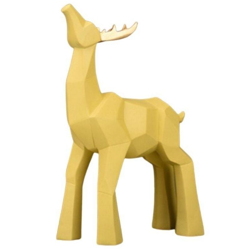 Cerf Origami Statue