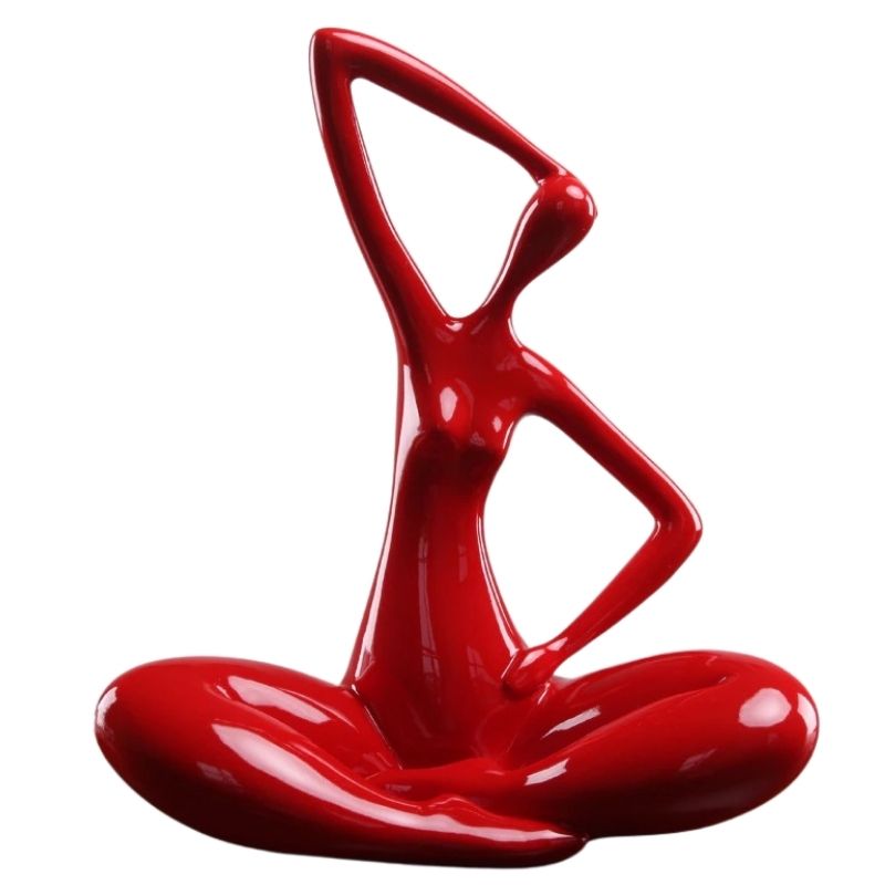 Madame Rouge Frau Statue