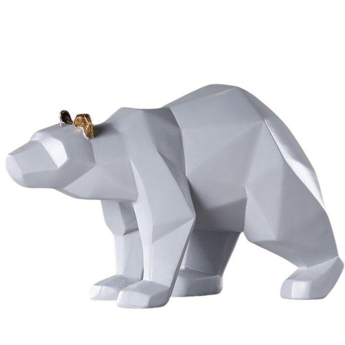 Origami Bärenstatue