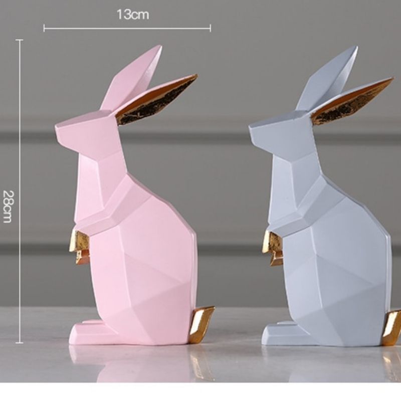 Origami -Kaninchenstatue