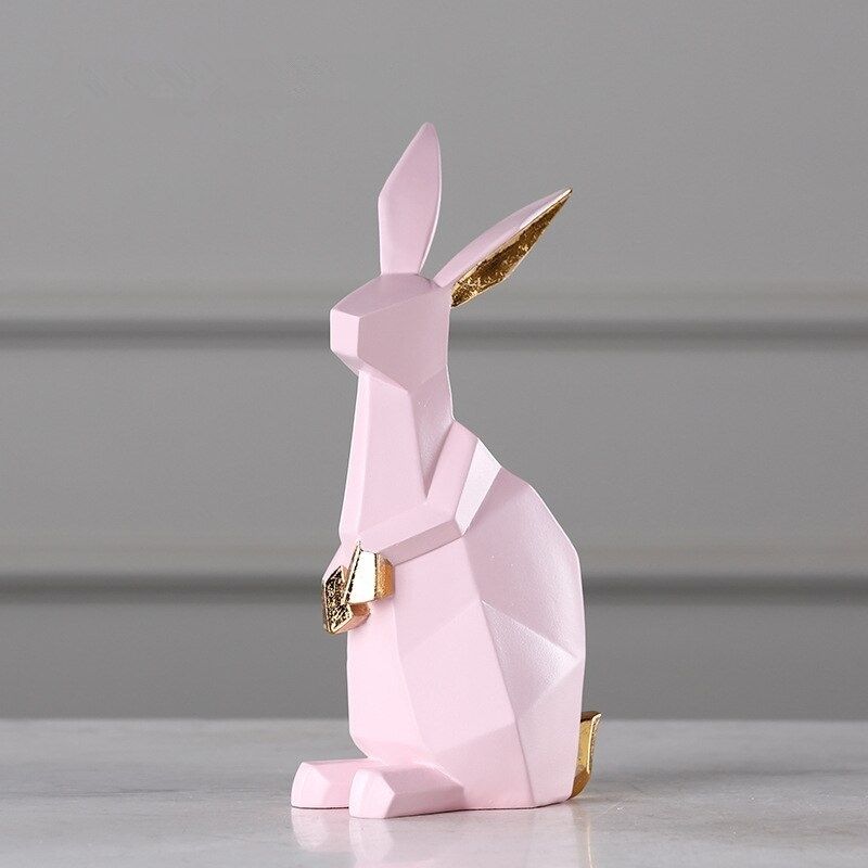 Origami -Kaninchenstatue