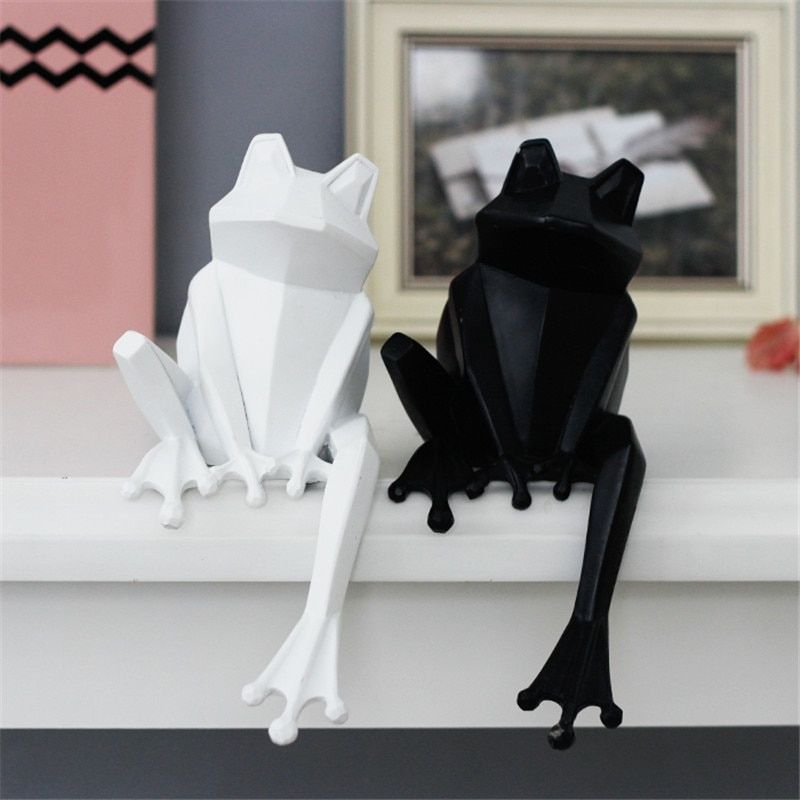 Origami -Statue -Frosch