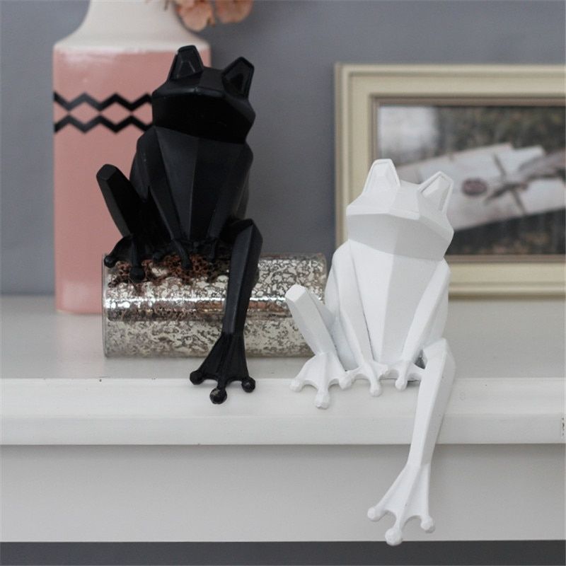 Origami -Statue -Frosch