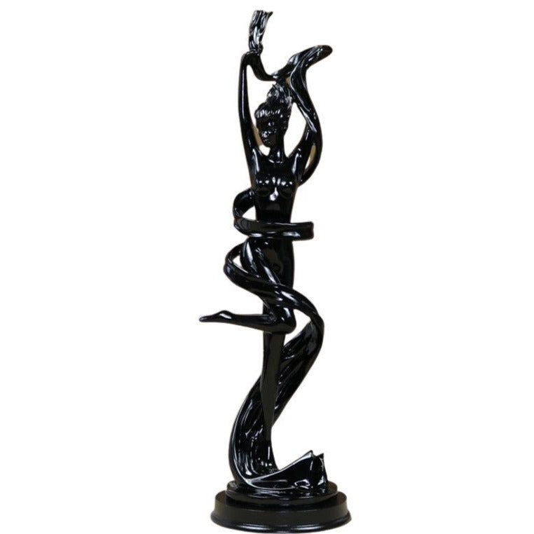 Schwarze sexy Frau Statue