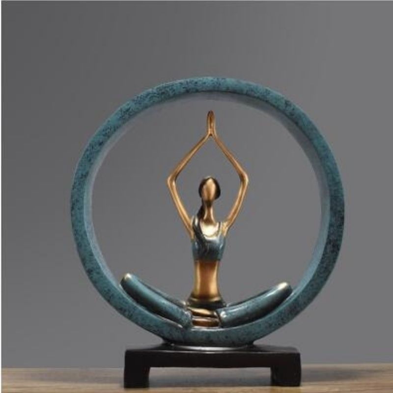 Statue Frau Girly Zen