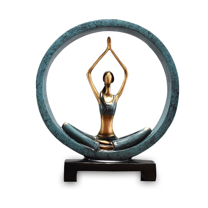 Statue Frau Girly Zen