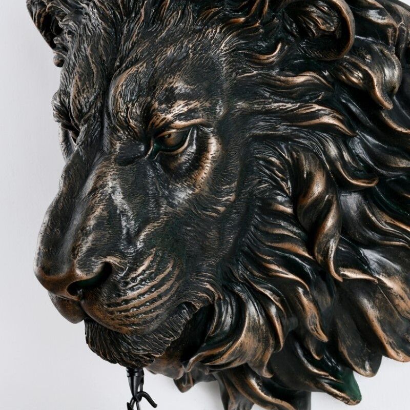 Statue Lion Wall Dekoration