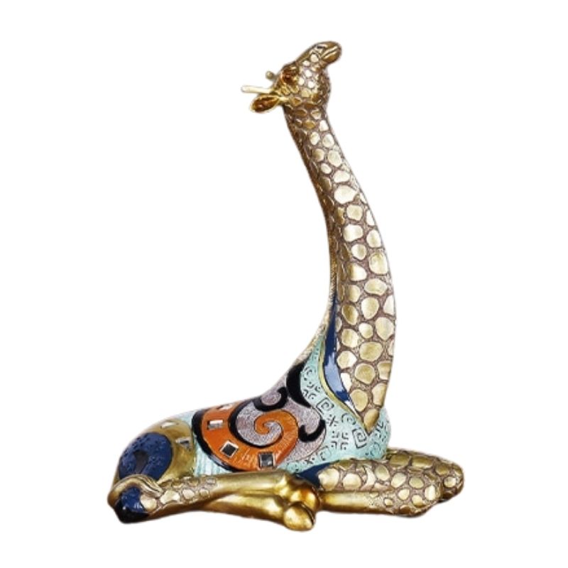 Afrikanische Statue Girafon