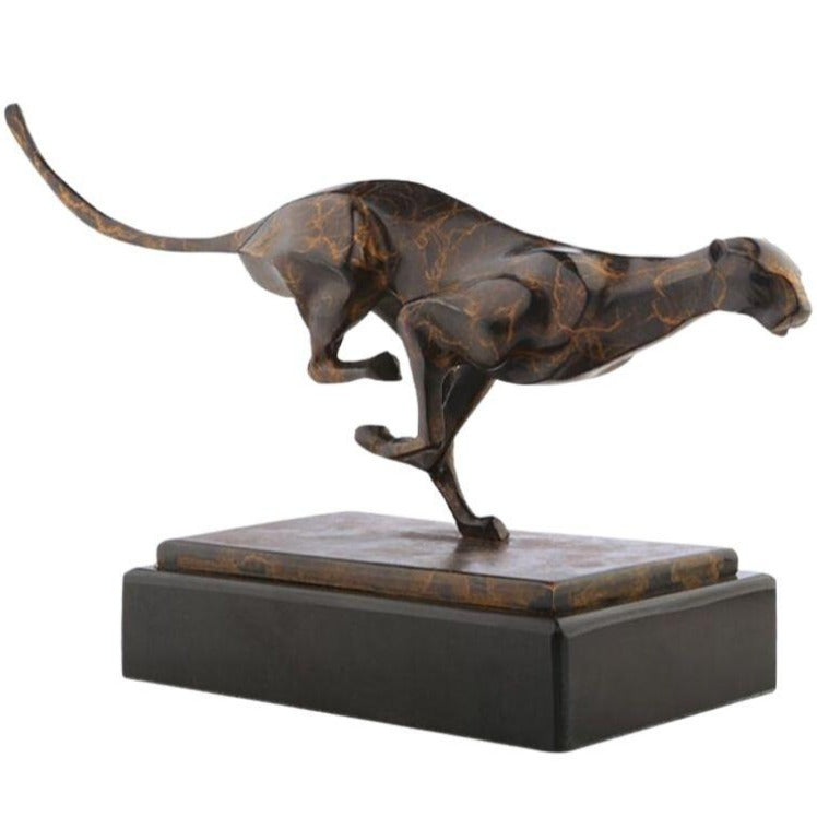Braune Design Panther Statue