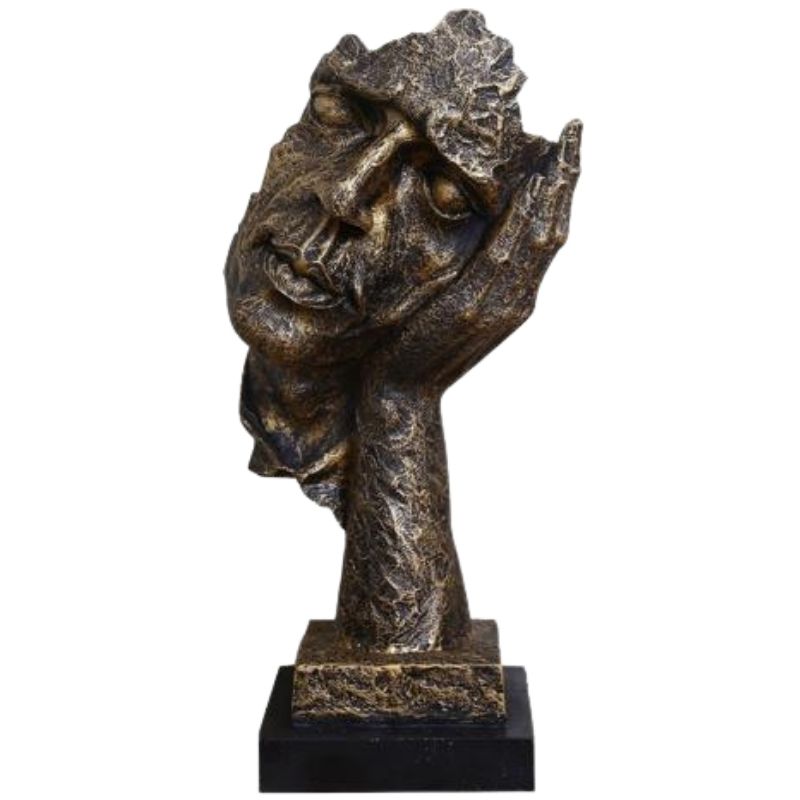 Bronze -Männerstatue