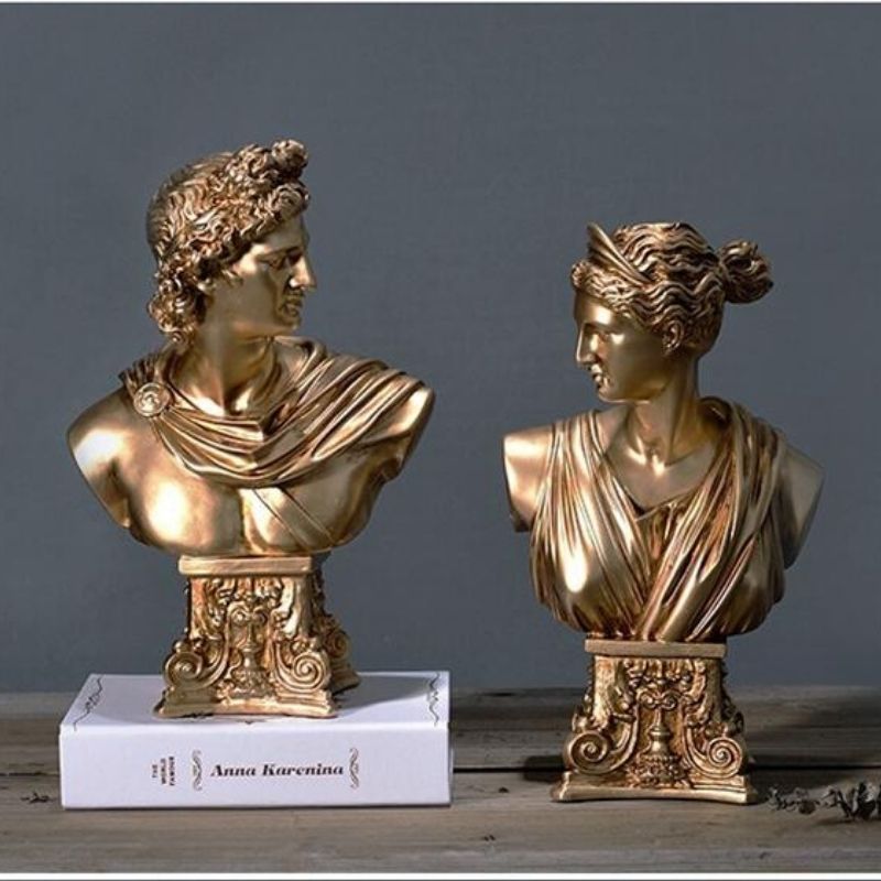 Bust Griechische Statue -Männer bust