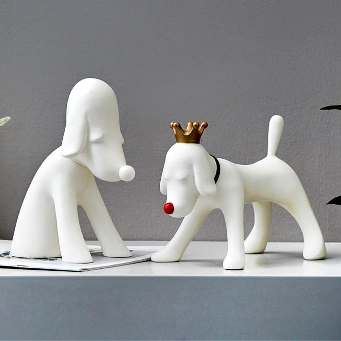 Doggy Family Dog Statue