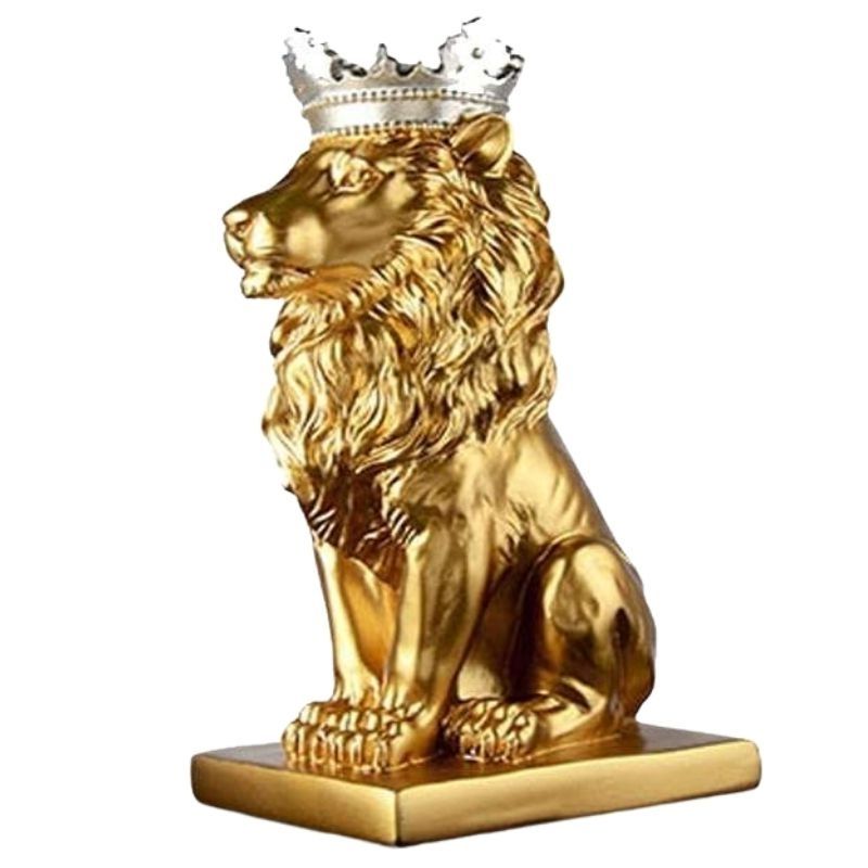 Golden Lion Statue