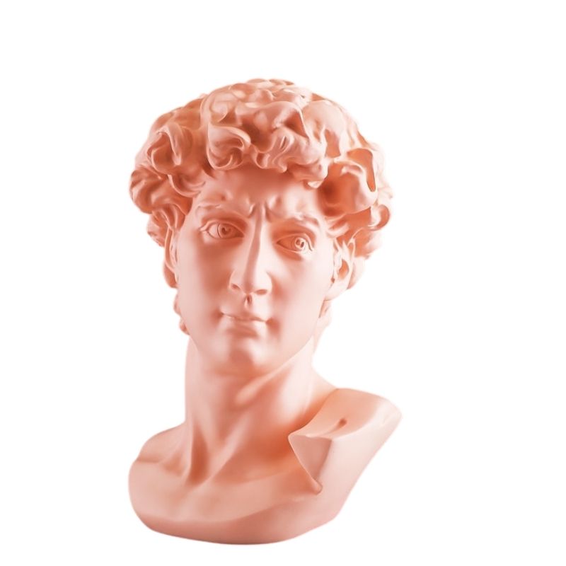 Griechisch gefärbte Kopfstatue