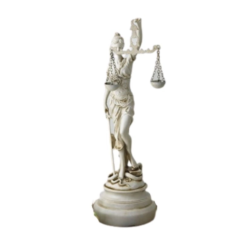 Griechische Gerechtigkeitsstatue
