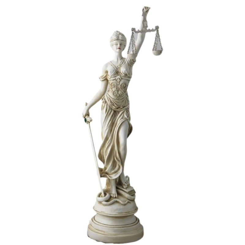 Griechische Gerechtigkeitsstatue
