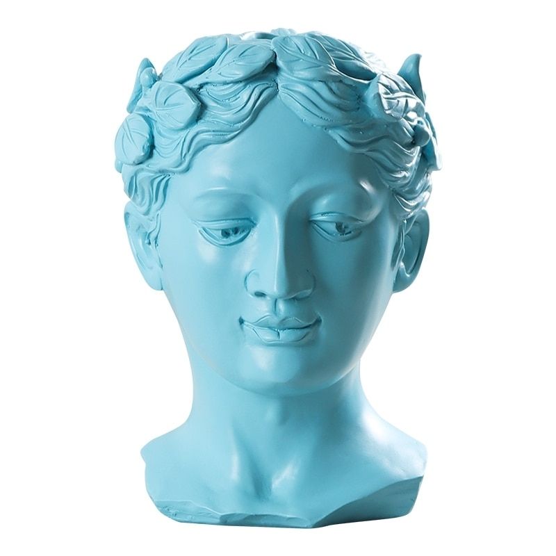 Griechische Kopfstatue