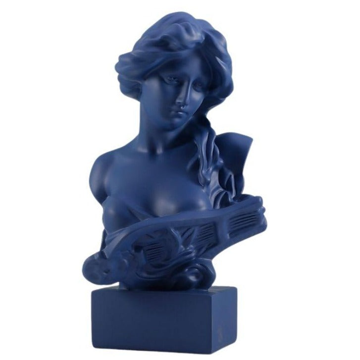 Griechische Statue Blue Göttin