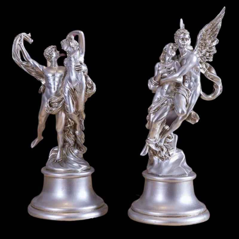 Griechische Statue -Dekoration Liebe