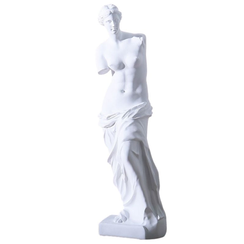 Griechische Statue der weißen Frau