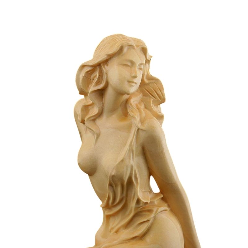 Griechische Statue Frau Holz