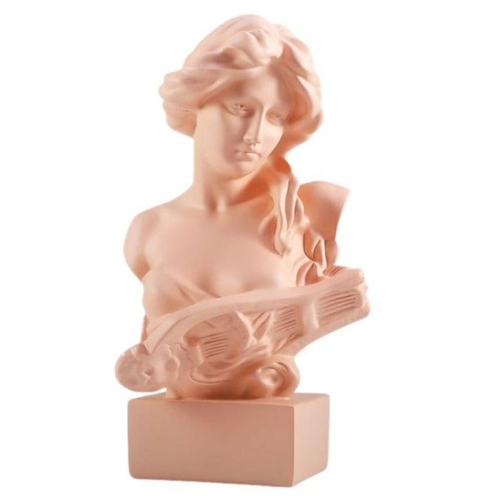 Griechische Statue rosa Göttin