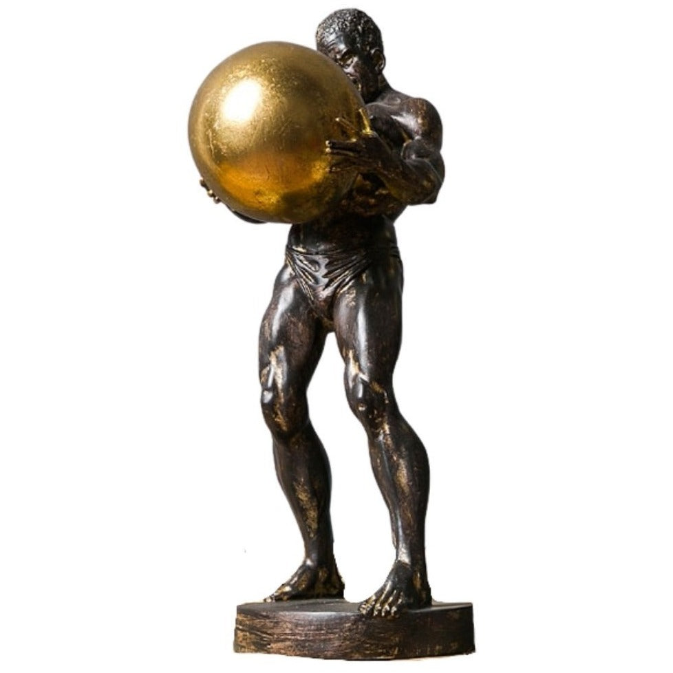 Griechischer Statue -Athlet