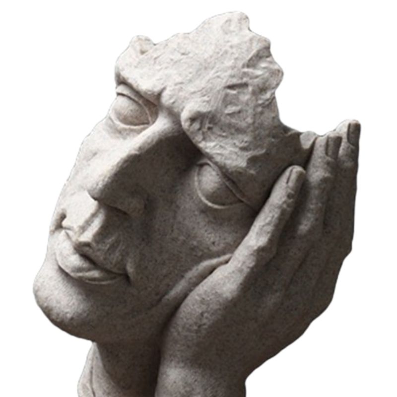 Herrengesichtsstatue