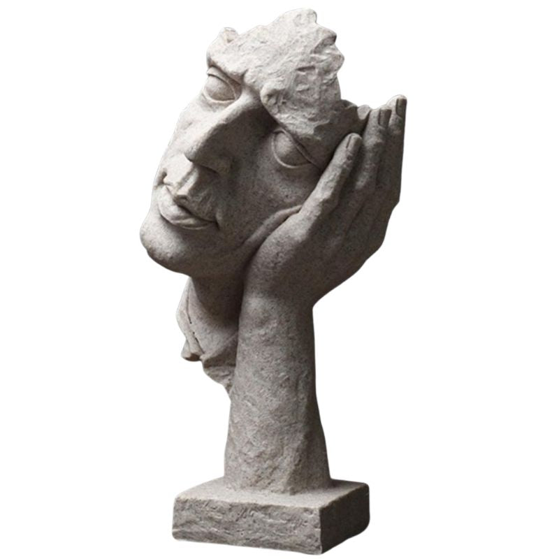 Herrengesichtsstatue