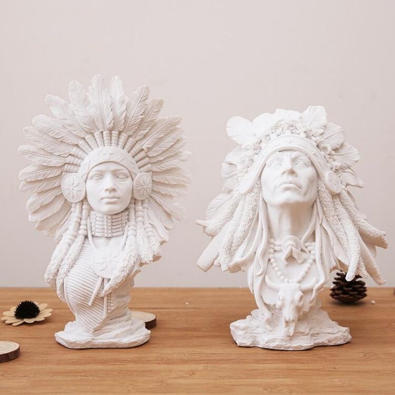 Indische Frau Statue