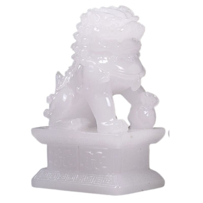 Japanische Löwenstatue