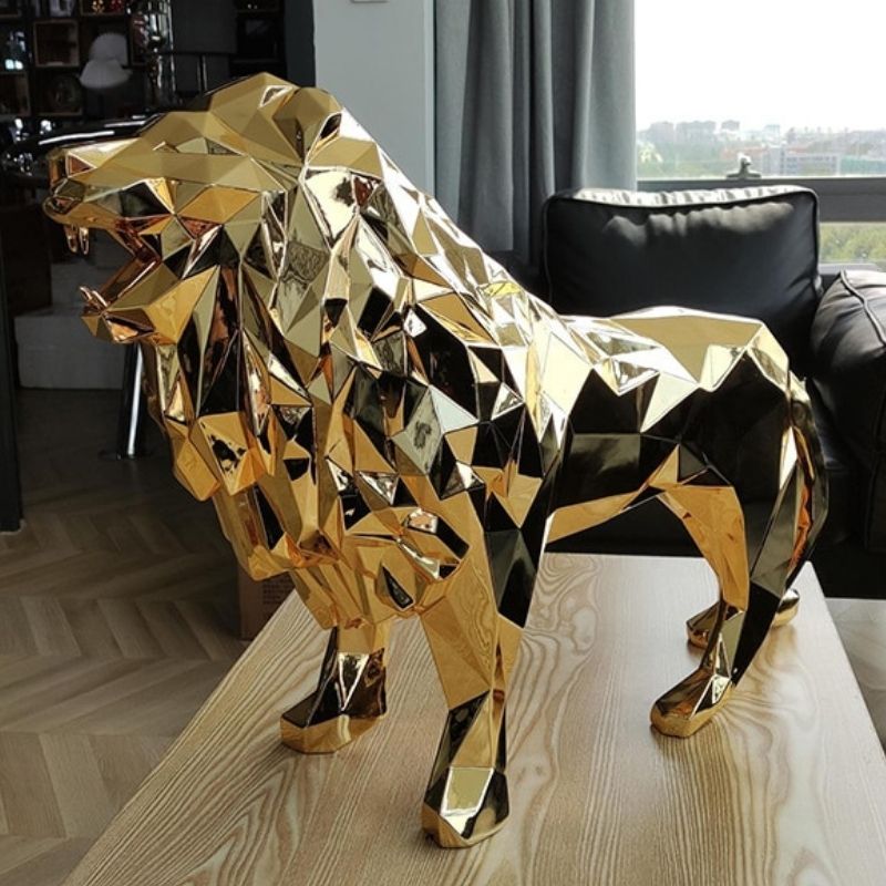 Löwen XXL -Statue