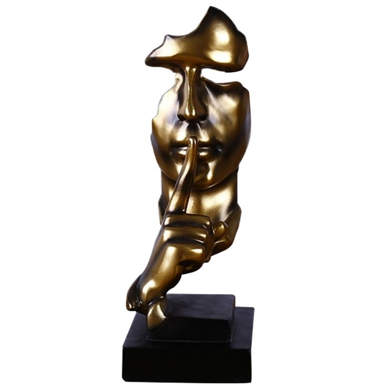 Männerstatue -Gesicht