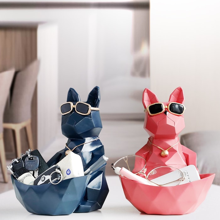 Origami Hundestatue