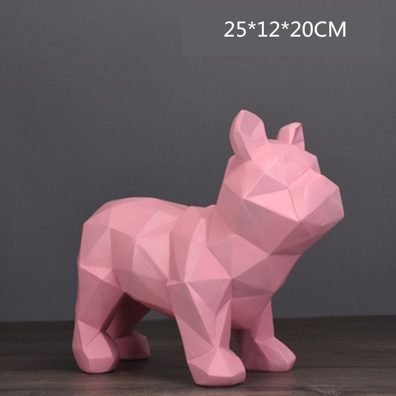 Origami Hundestatue