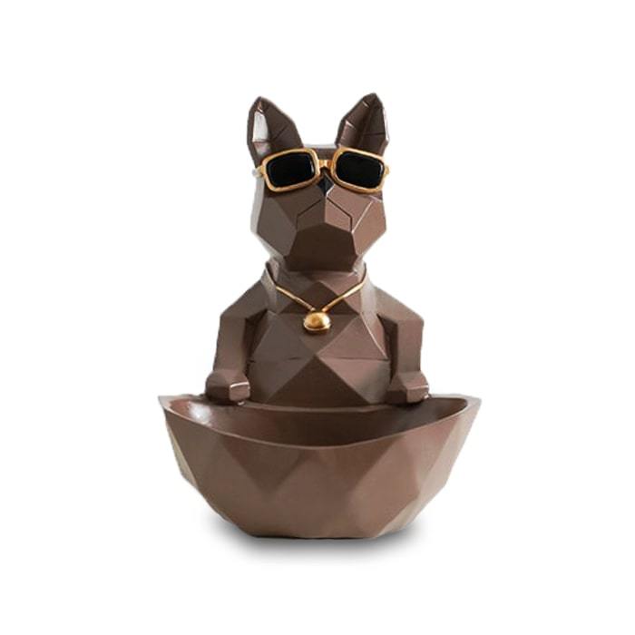 Origami Hundestatue