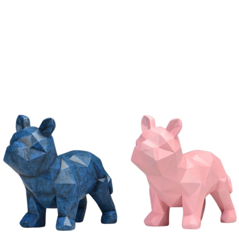 Origami Hundestatue