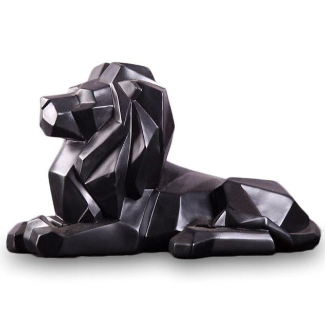 Origami Lion Statue