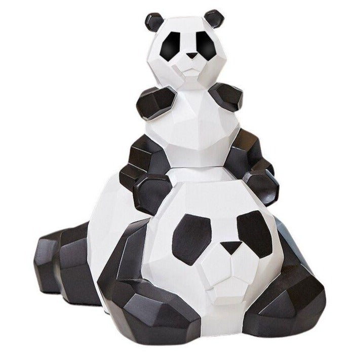 Origami Panda Statue