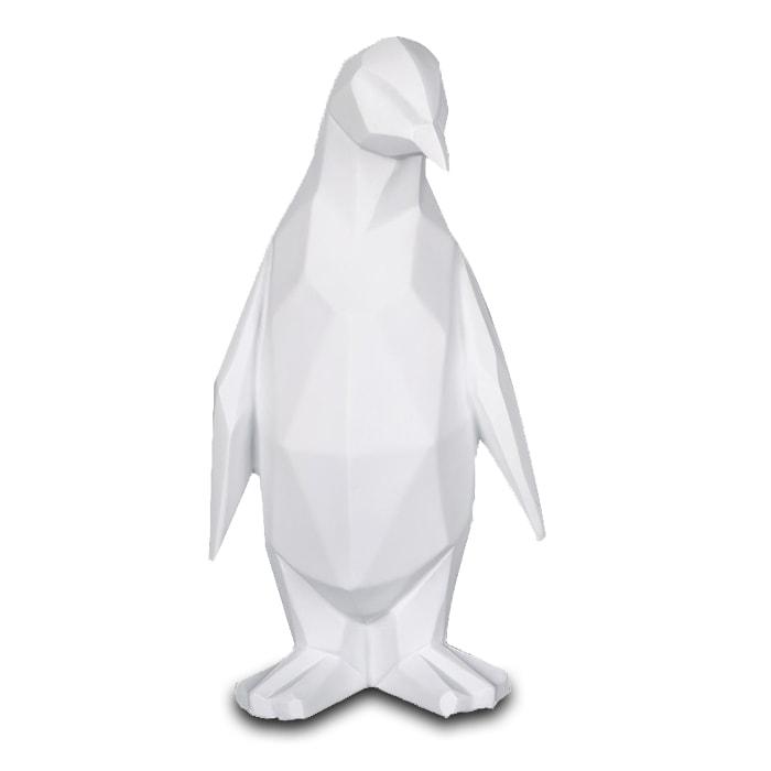 Origami Pingouin Statue