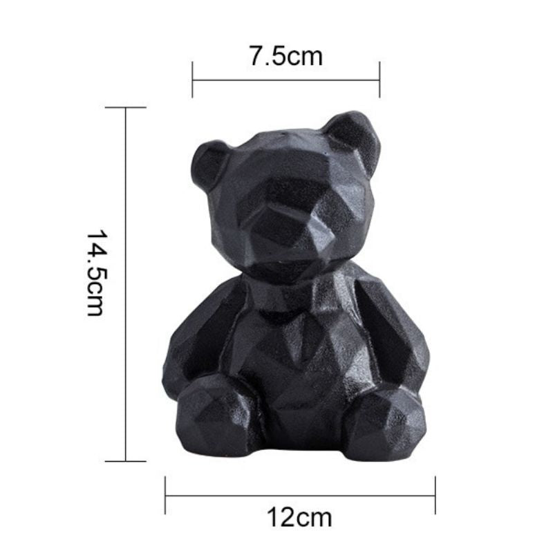 Origami Teddy Statue