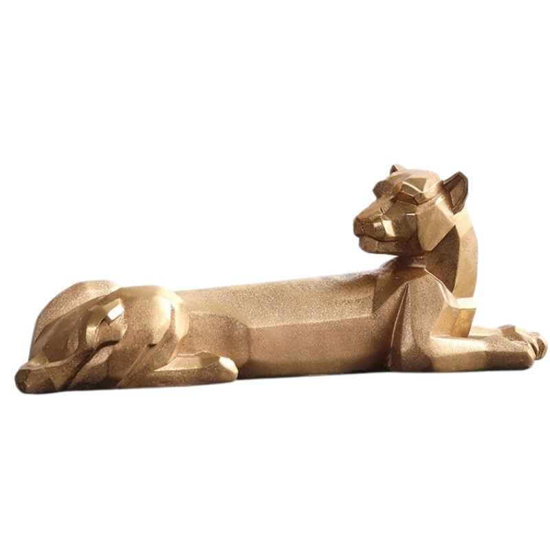 Panther -Harzstatue