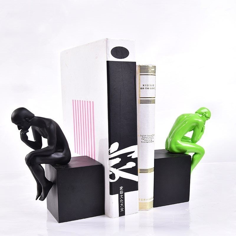 Statue Man Black Denker