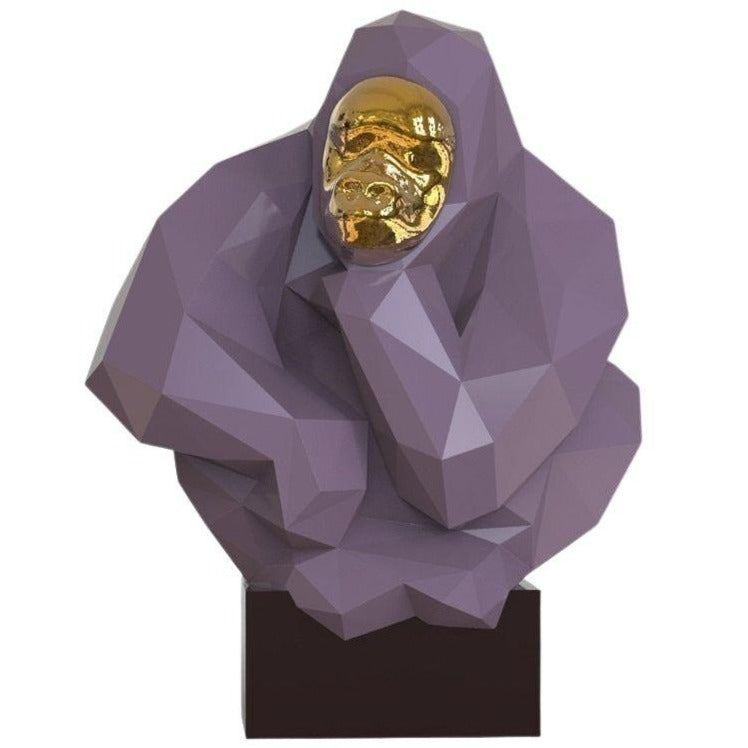 Violet Design Gorilla Statue
