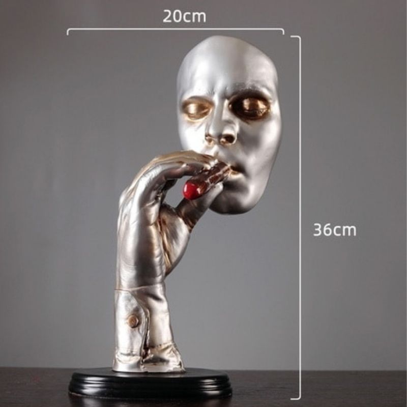Zigarrenmannstatue