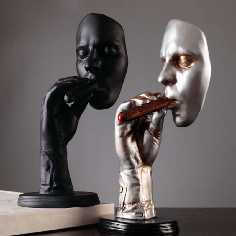 Zigarrenmannstatue