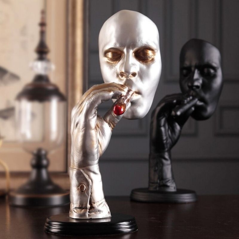 Zigarrenmannstatue